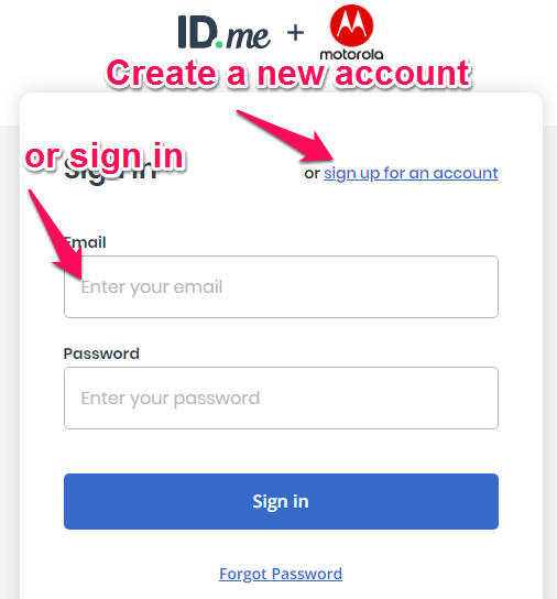 id me sign in